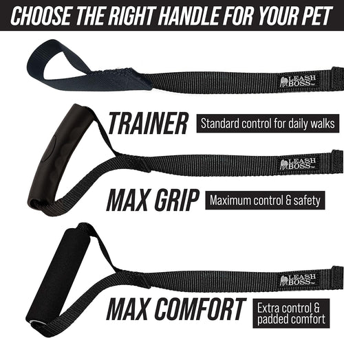 Free Range - 3/4 Inch Nylon Training Leash - for Large and Medium Dogs - Long Lead with Handle - Great for Training, Play, Camping, or Backyard (50 Ft, Orange)